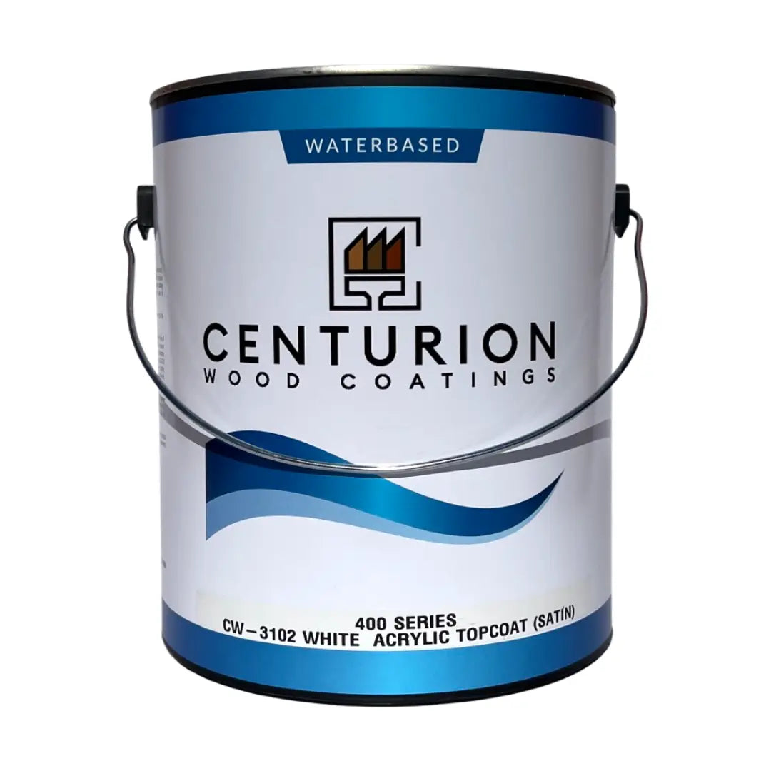Centurion 400 Series White Satin Acrylic Topcoat CW-3102