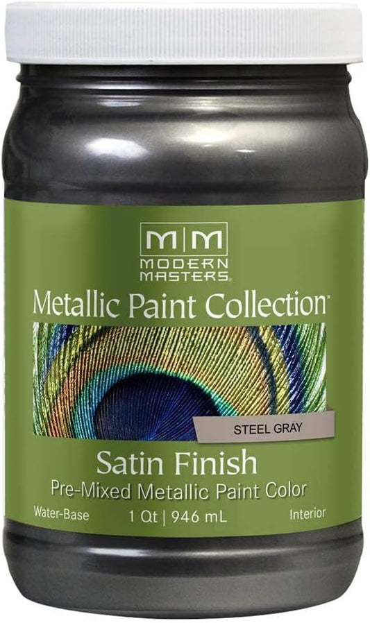 Modern Masters Metallic Paint Steel Gray