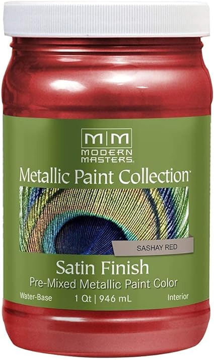 Modern Masters Metallic Paint Sashay Red