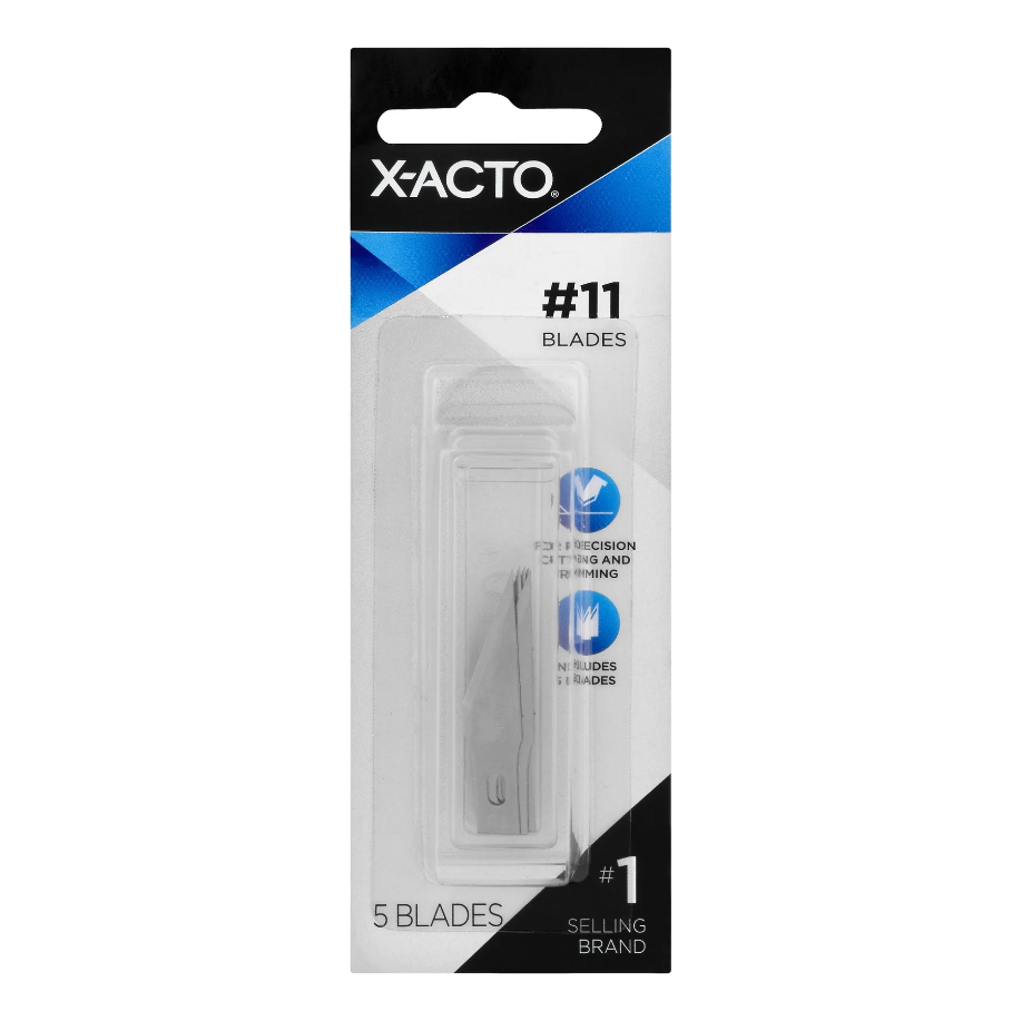 No. 11 X-ACTO Replacement Blades 5 pack