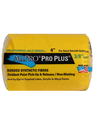 AllPro Pro Plus 4" Synthetic Roller Refill