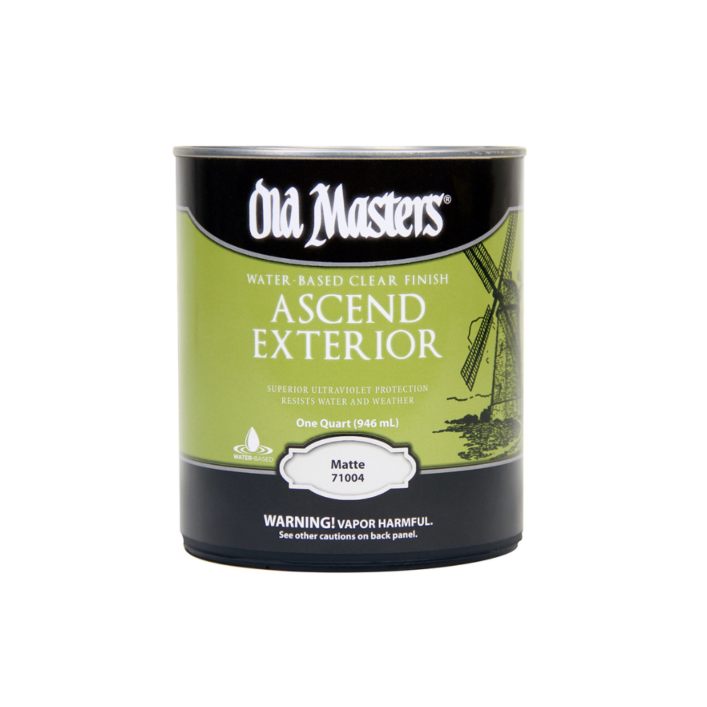 Old Masters Water Based Clear Ascend Exterior