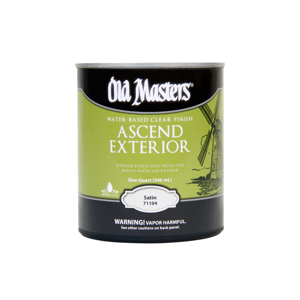 Old Masters Water Based Clear Ascend Exterior