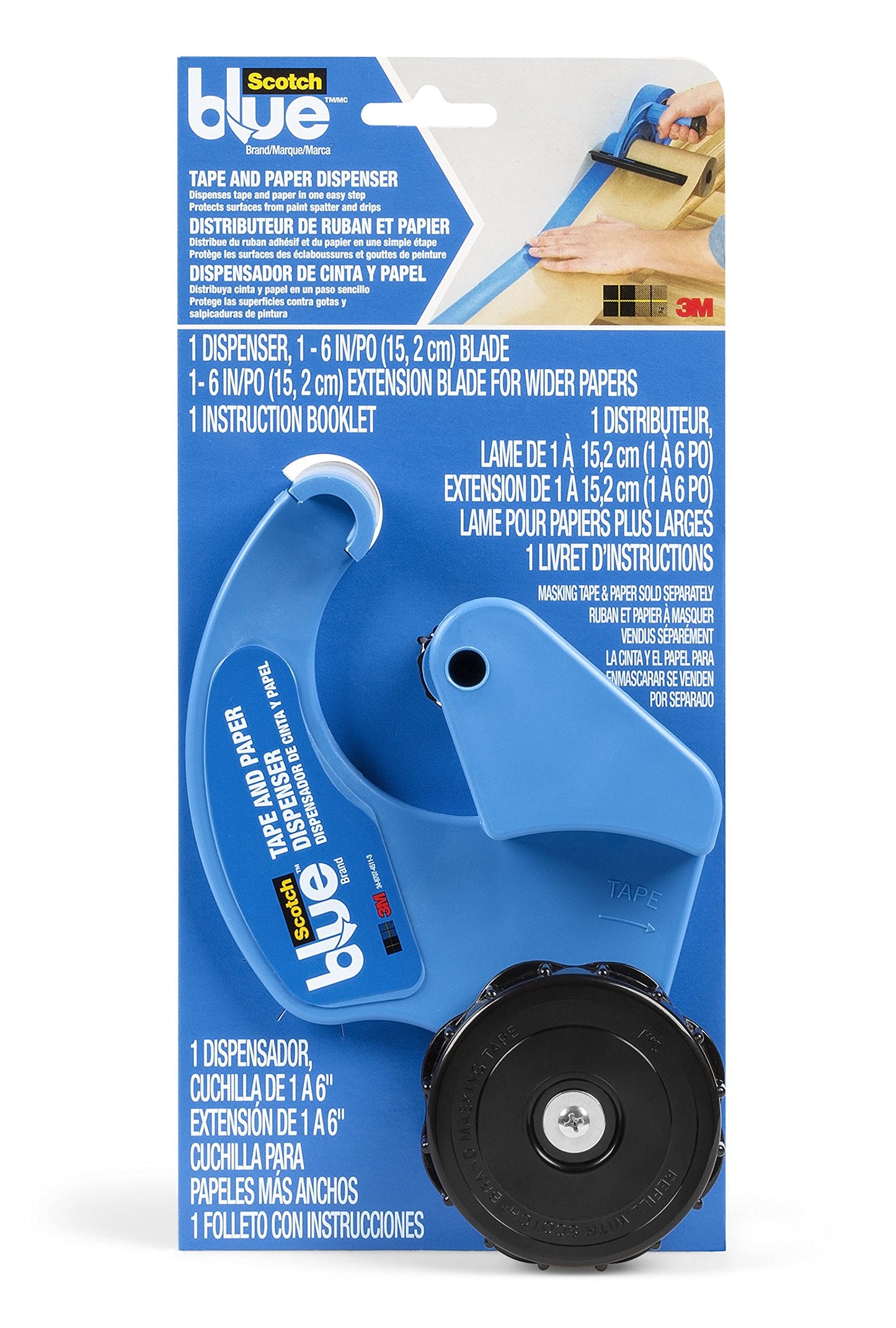 ScotchBlue Hand-Masker Tape and Paper Dispenser M1000