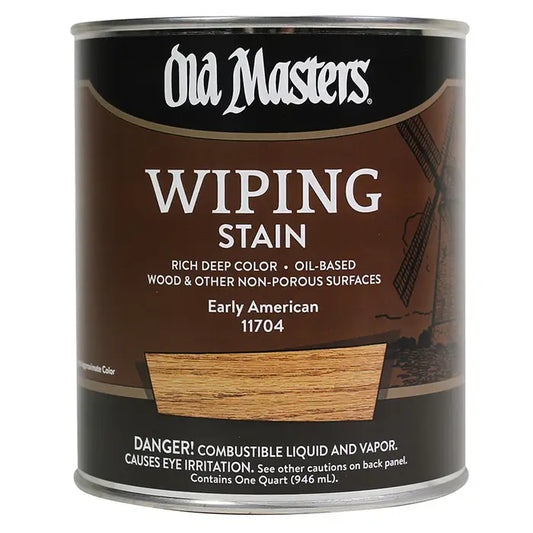 Old Masters Early American Wiping Stain .5PT