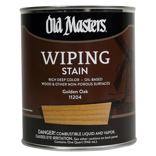 Old Masters Golden Oak Wiping Stain .5PT
