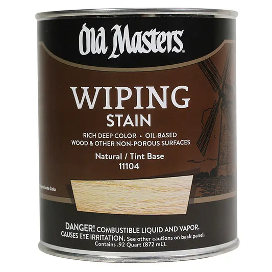 Old Masters Natural/Tint Base Wiping Stain .5PT
