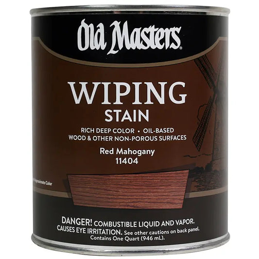 Old Masters Red Mahogany Wiping Stain .5PT