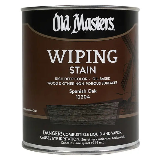 Old Masters Spanish Oak Wiping Stain .5PT