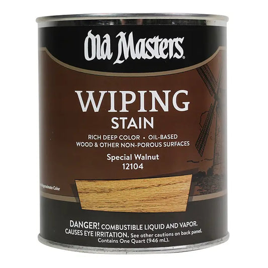 Old Masters Special Walnut Wiping Stain .5PT