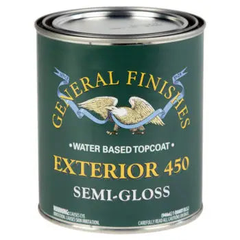 General Finishes Exterior 450 Water-Based Topcoats
