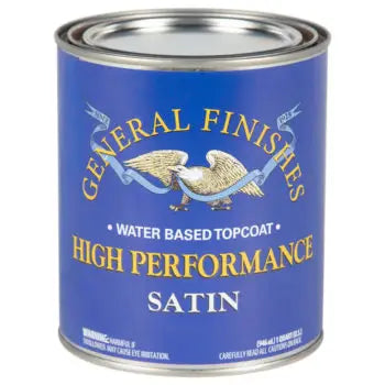 General Finishes High Performance Water-Based Topcoats