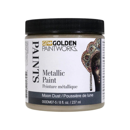 Golden Paintworks Metallic Paint 8oz Moon Dust