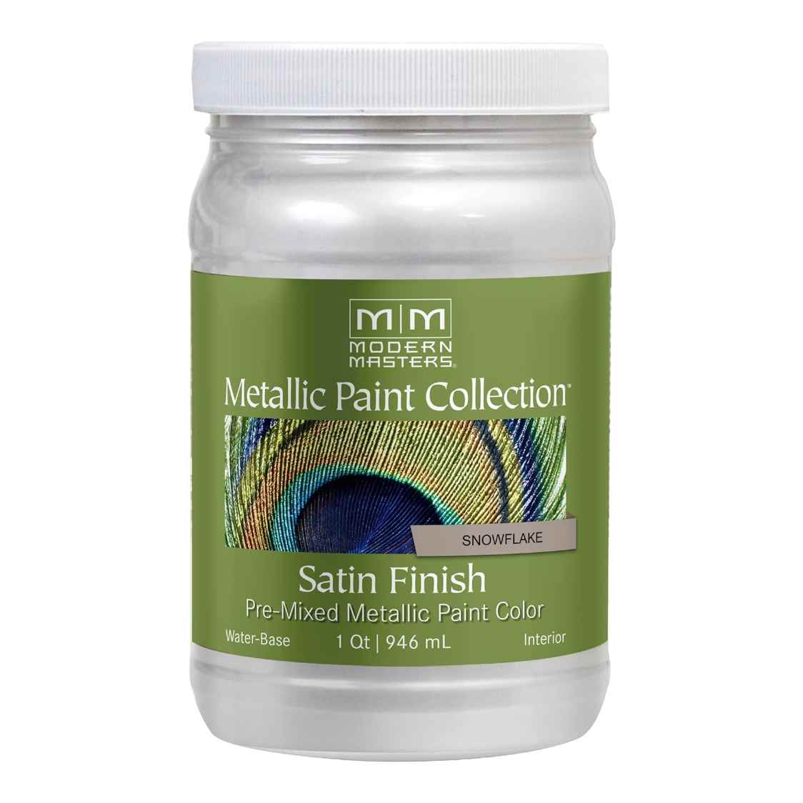 Modern Masters Metallic Paint Snowflake