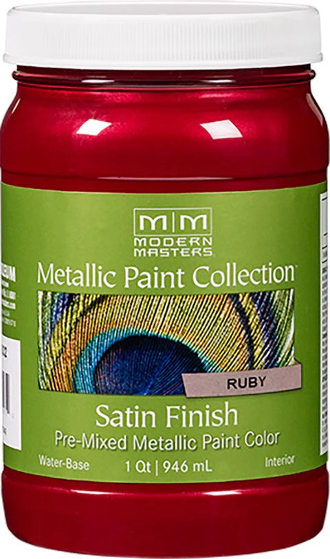 Modern Masters Metallic Paint Ruby